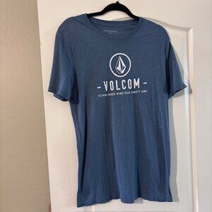 Men's Blue Volcom t-shirt SZ M